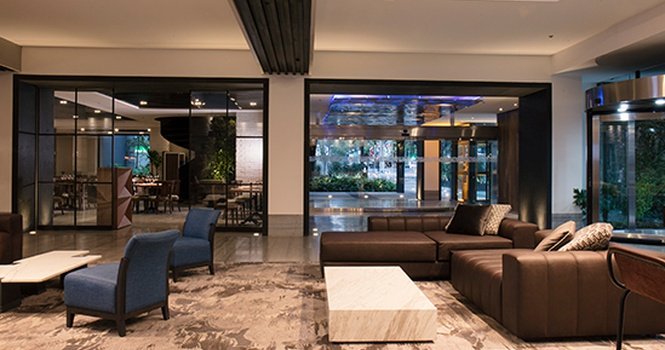 Living room Krystal Grand Suites Insurgentes Mexico City